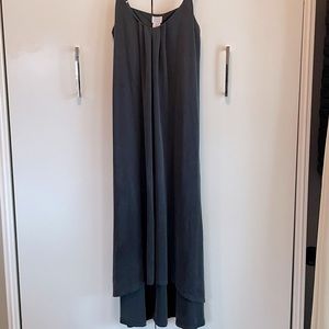 SIGRID OLSEN High-Low Spaghetti Strap Maxi Dress